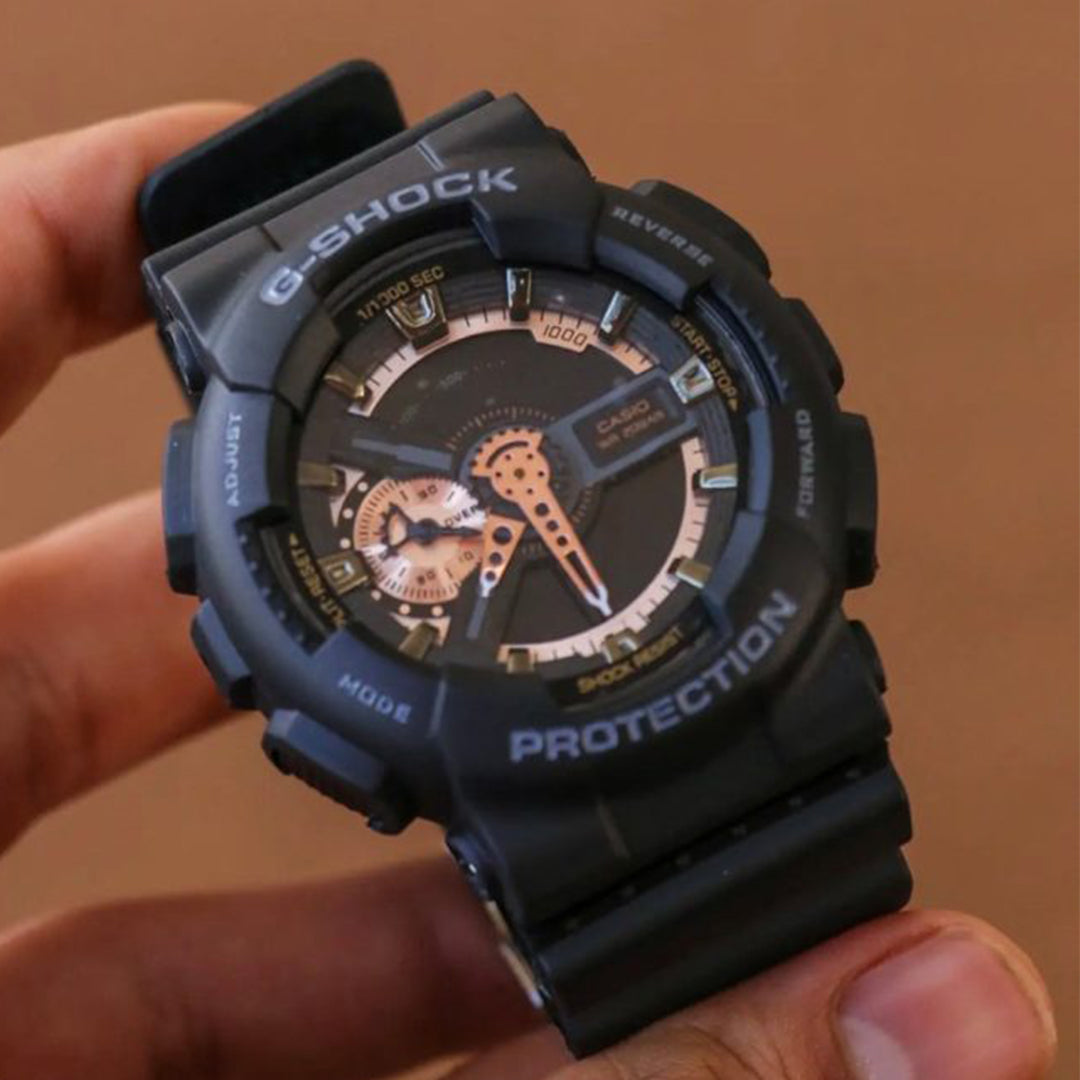 G-shock Black Copper Rubber Watch