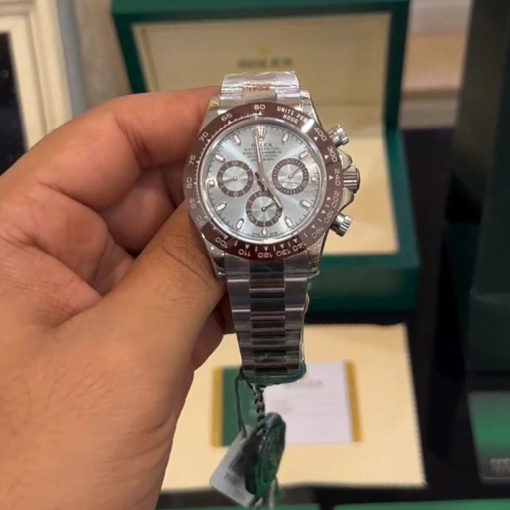 ROLEX DAYTONA ICE BLUE DAILMS DHONI EDITION