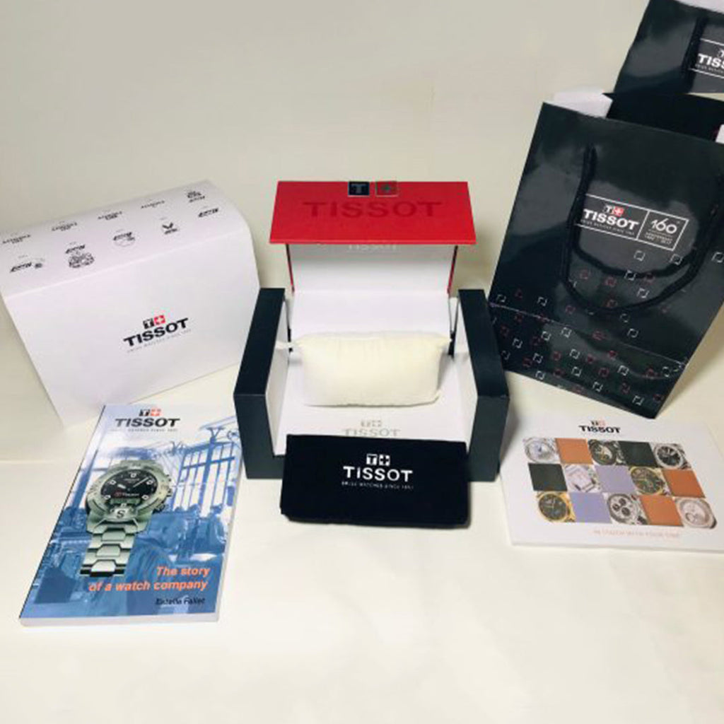 Tissot Dual Tone Metal White Dial Watch 02