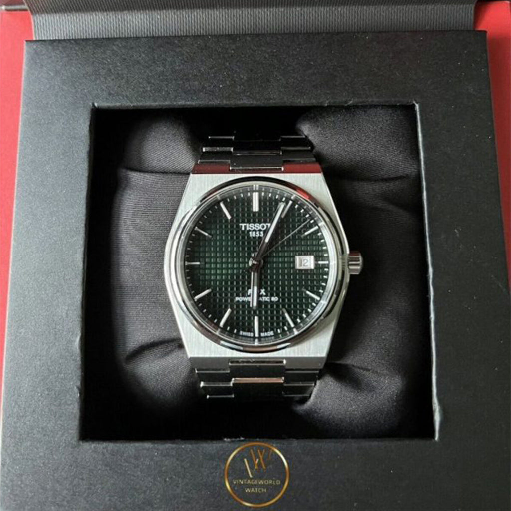 Tissot Prx Premium Stainless Steel Green Dial